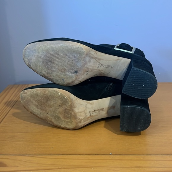 Louise et Cie-Babette Buckle Block Heel Bootie - Picture 4 of 5